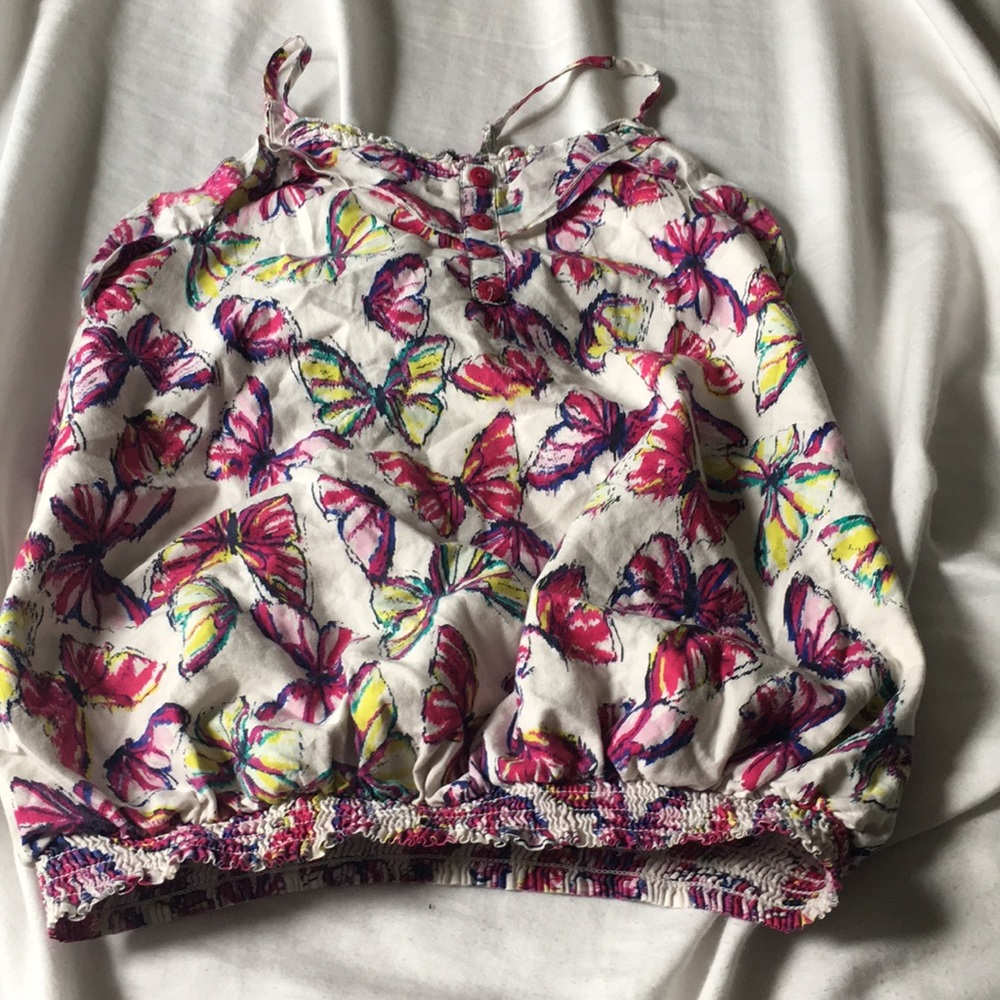 Butterfly print shirt from 1989 place